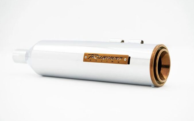 Rinehart 4 1/2" HP45 Slip-On Mufflers For Harley Touring