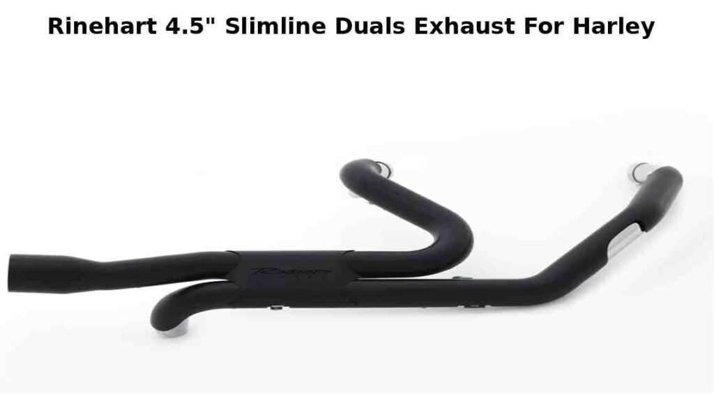 Rinehart 4.5 Slimline Duals Exhaust For Harley