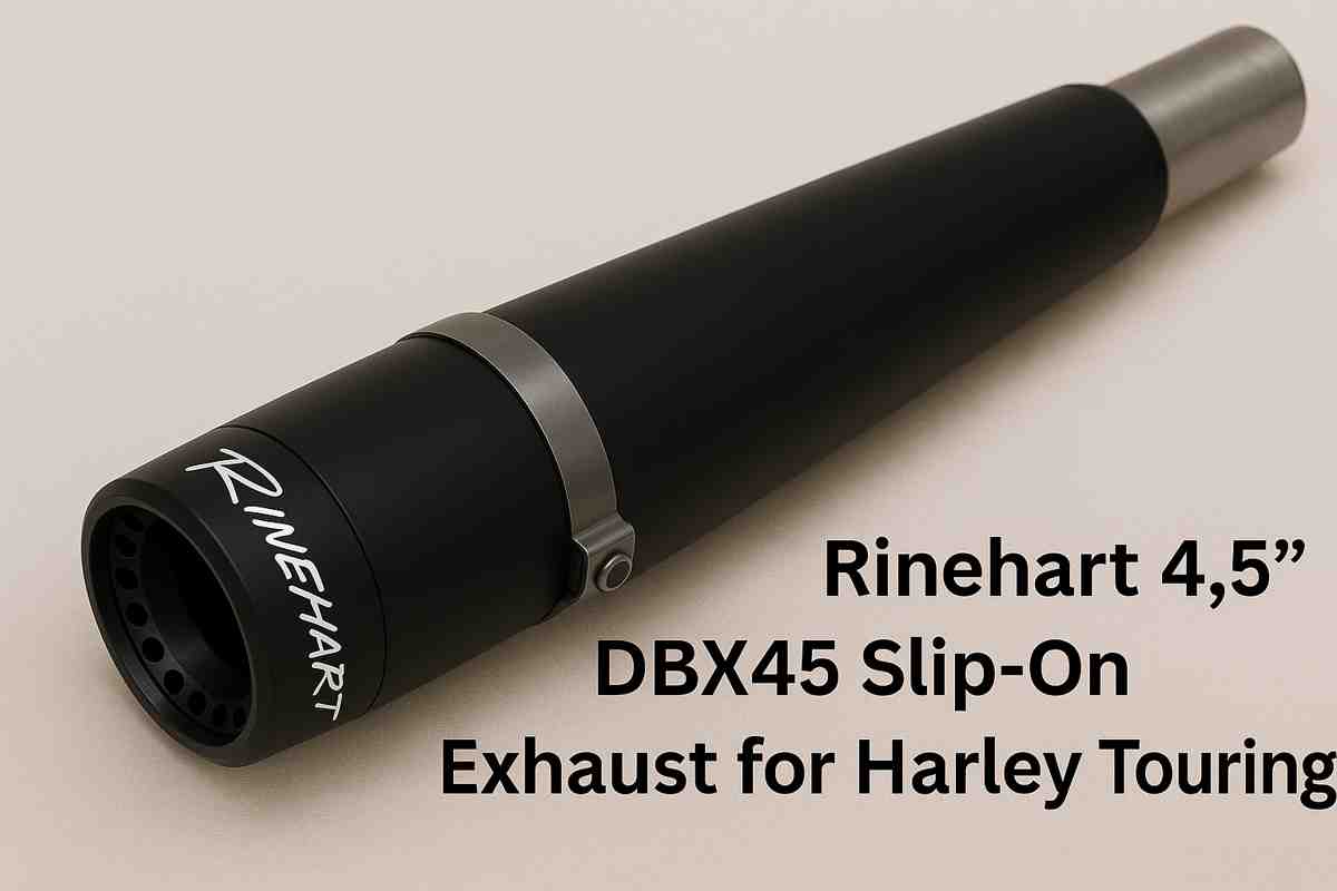 Rinehart DBX 45 Slip-On Mufflers For Harley Touring